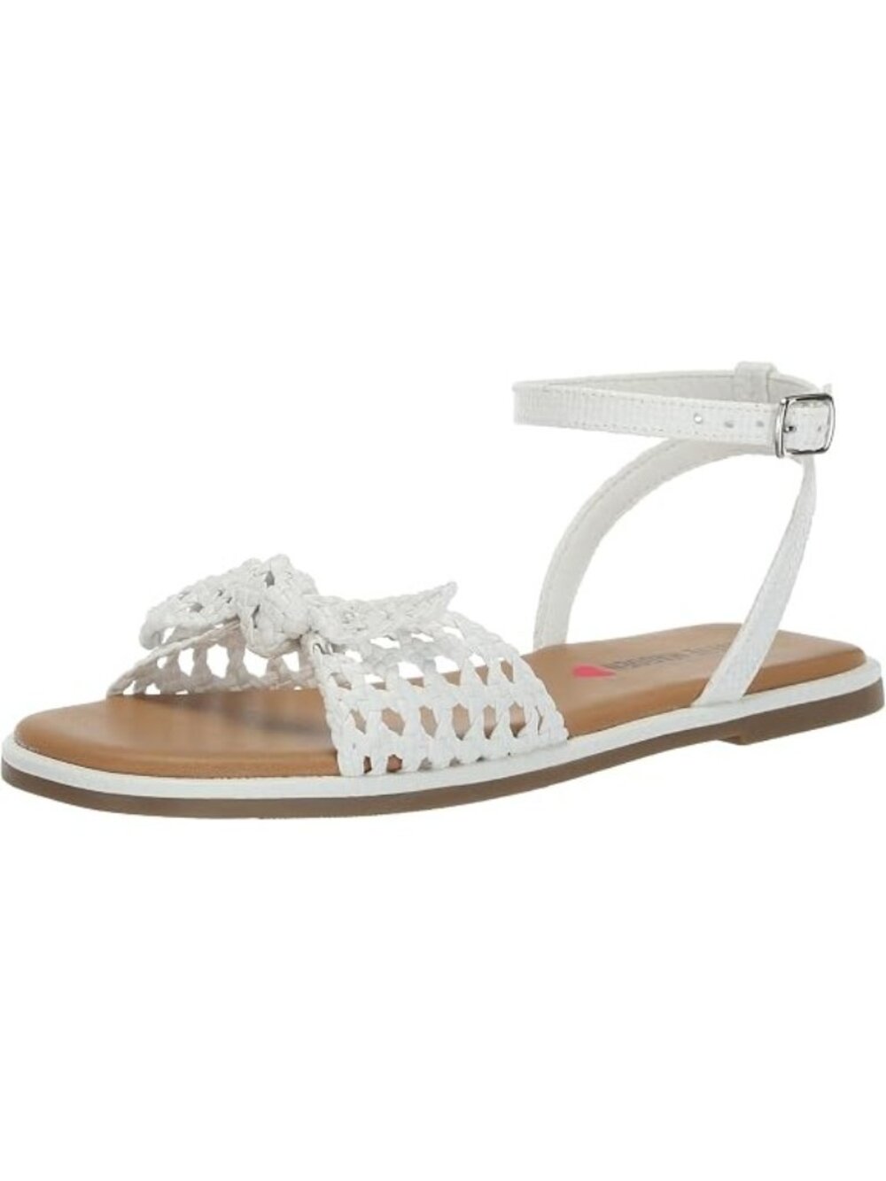 Steve Madden Girls Size 13 Meris Sandal Open Toe Flat Buckle Ankle Strap
